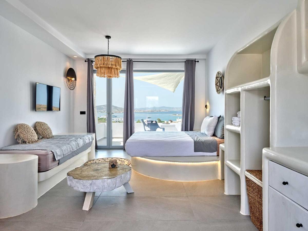 Ocean View Paros Lejlighedshotel Eksteriør billede
